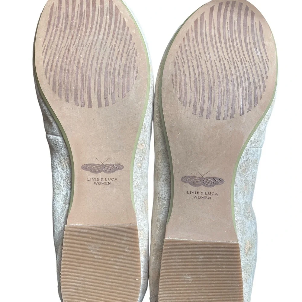 LIVIE & LUCA WOMENS BALLERINA FLATS SZ 10 - Picture 5 of 11